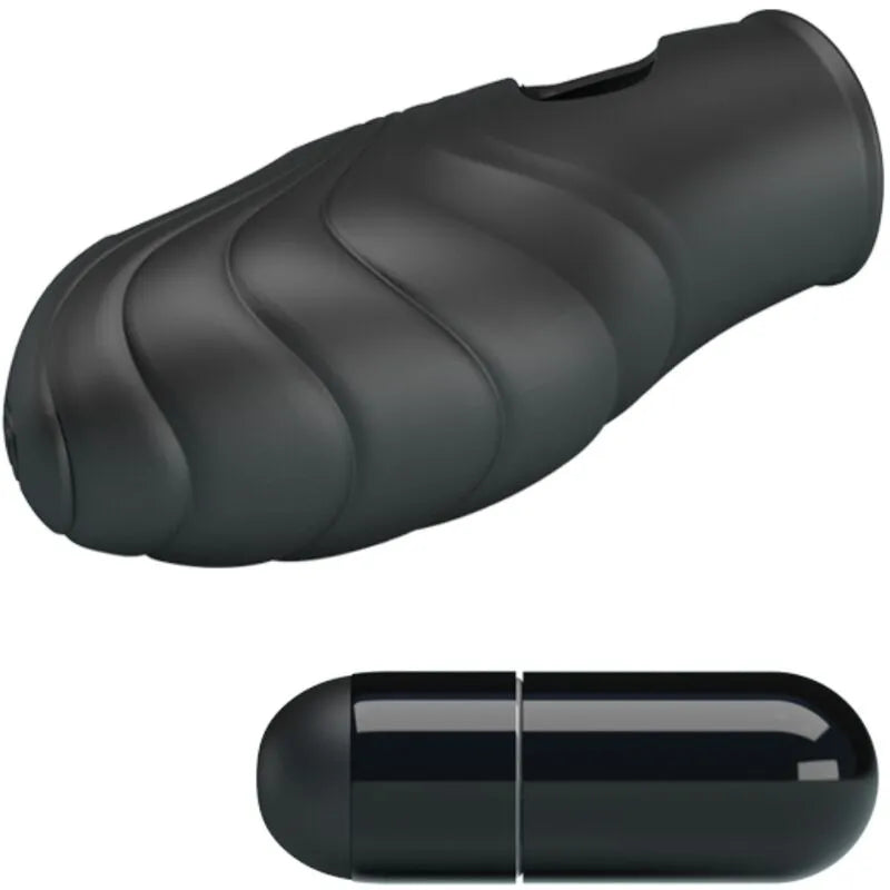 vibromasseur doigt silicone ultra-lisse stimulation clitoris jeux couple noir
