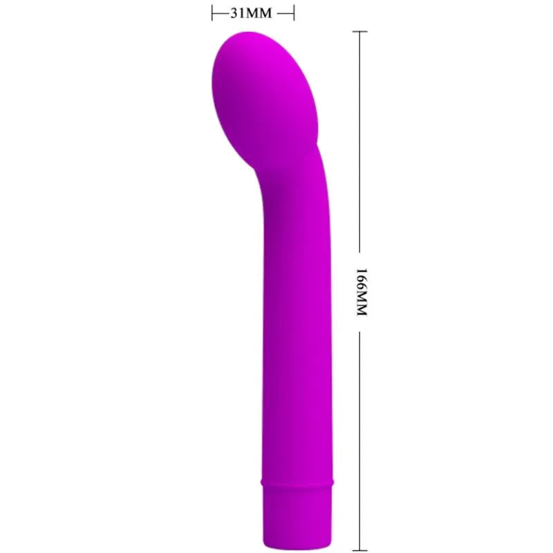 Vibrateur point G silicone multi-vitesses violet stimulation intense 10 fonctions