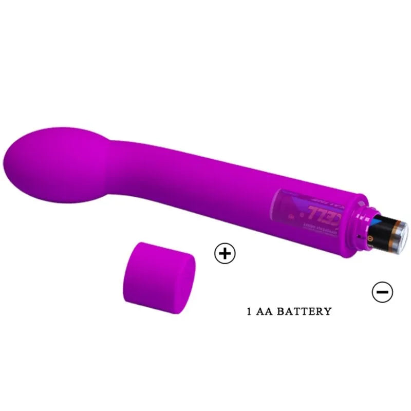 Vibrateur point G silicone multi-vitesses violet stimulation intense 10 fonctions