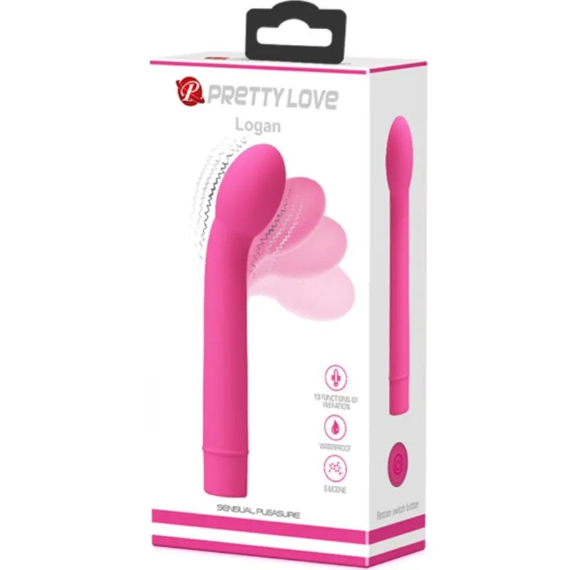Vibrateur silicone rose multi-vitesses point G stimulation intense 10 fonctions