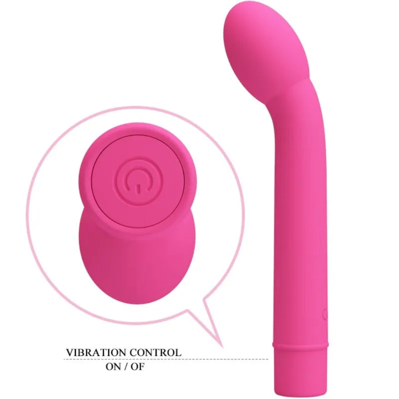 Vibrateur silicone rose multi-vitesses point G stimulation intense 10 fonctions