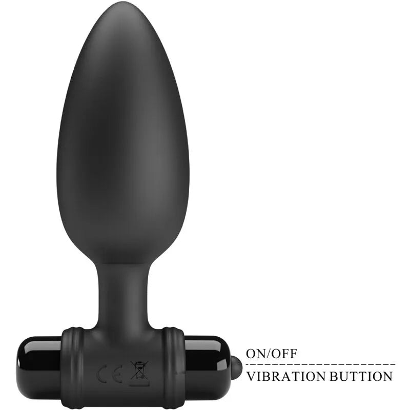 Plug anal vibrant silicone 10 fonctions vibrations noir expert plaisir anal