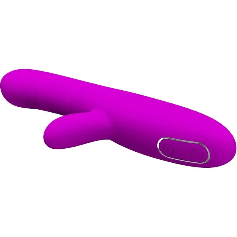vibromasseur silicone violet rechargeable stimulation point G clitoris multi-vibrations
