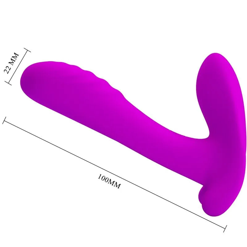vibromasseur silicone médical télécommande 12 modes étanche discret portable violet