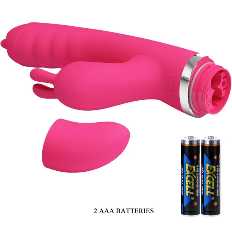Vibromasseur Rabbit Clit Tapping Silicone Léchant Tapotant Vibration 7 Fonctions