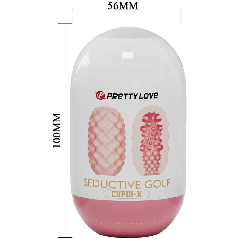 masturbateur homme CUPID X rose sensations multiples TPR étanche textures intérieures stimulantes trois tunnels modèles superextensible doux sans phtalate discret
