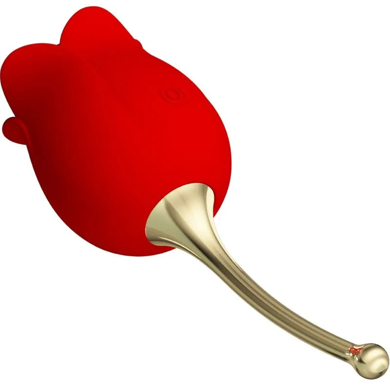 vibromasseur rose réaliste silicone 12 fréquences rechargeable stimulation clitoridienne