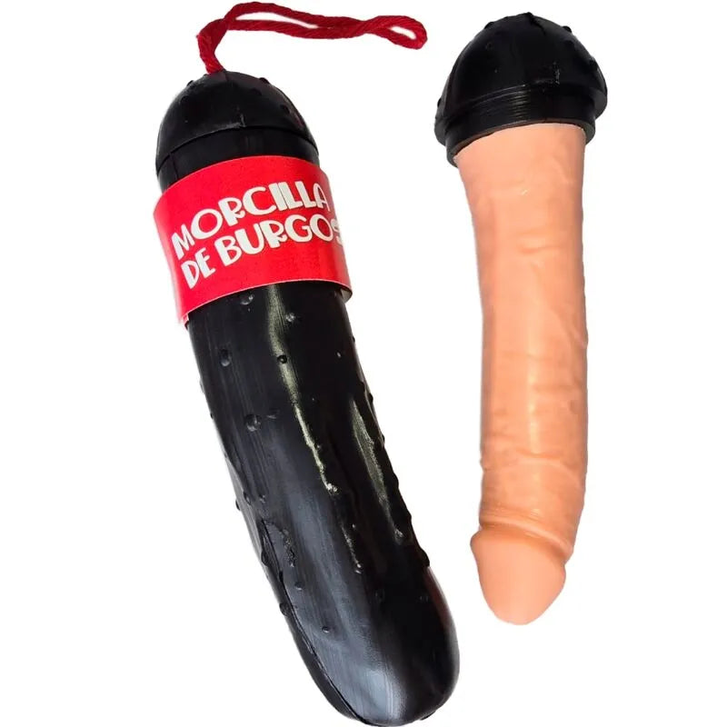 gode boudin ibérique humour noir original cadeau surprenant amusant ergonomique sécurisé matériau hypoallergénique réutilisable facile nettoyage compact festif