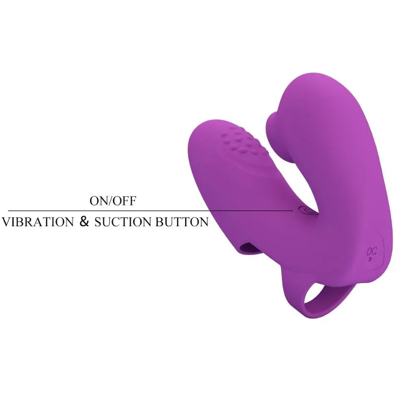 Vibromasseur doigt silicone rechargeable 7 modes stimulation clitoridienne point G