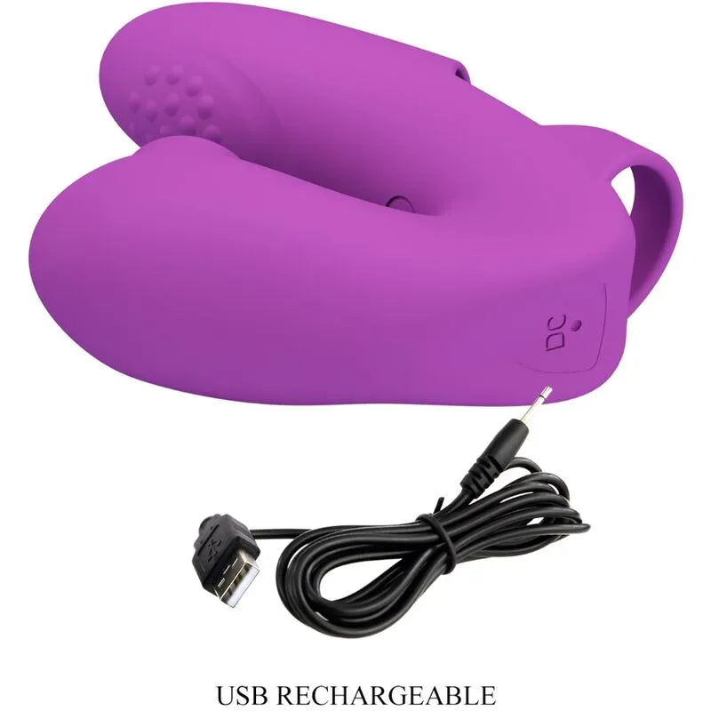 Vibromasseur doigt silicone rechargeable 7 modes stimulation clitoridienne point G