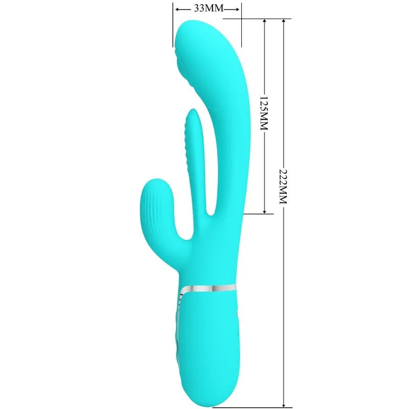 Vibromasseur rabbit silicone velours vibrations personnalisées couples intenses chambre à coucher
