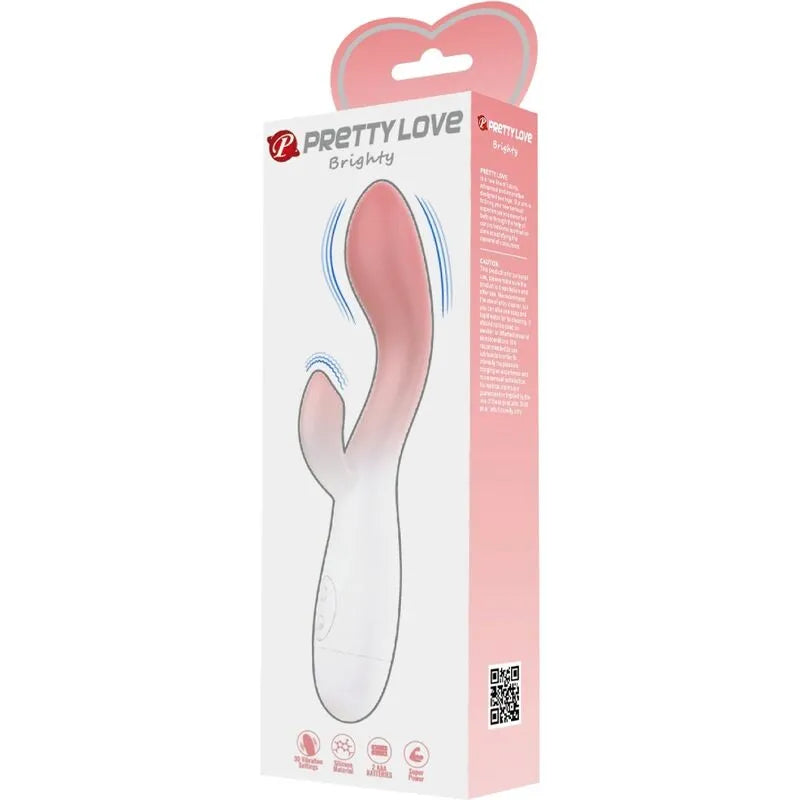 vibromasseur silicone rose stimulation point G et clitoris 30 vibrations