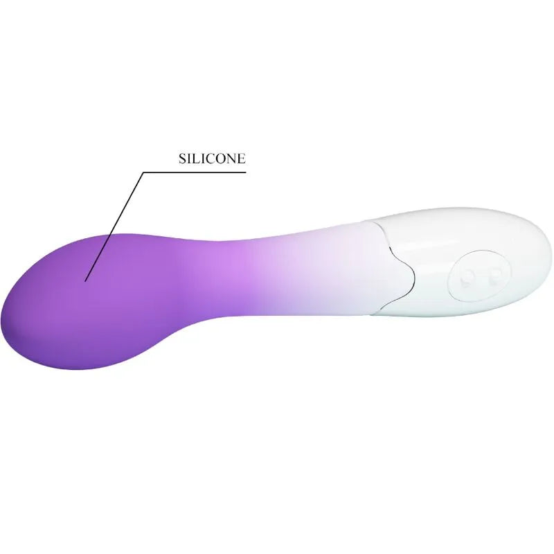 Vibromasseur point G silicone 30 modes violet stimulation intense nuits plaisir
