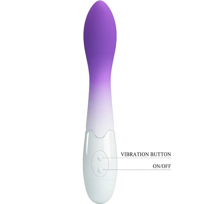 Vibromasseur point G silicone 30 modes violet stimulation intense nuits plaisir