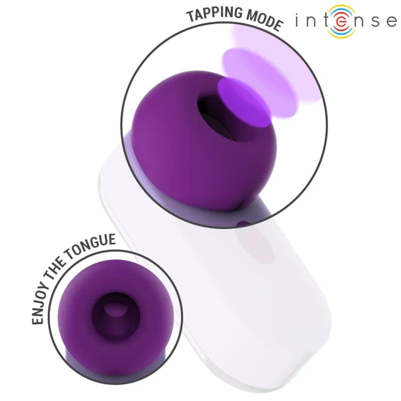 Stimulateur Clitoridien Compact Puissant Silencieux Sabrina Violet Intense