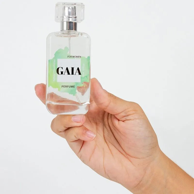 Parfum sensuel féminin Gaia phéromones agrumes truffe 50ml spray
