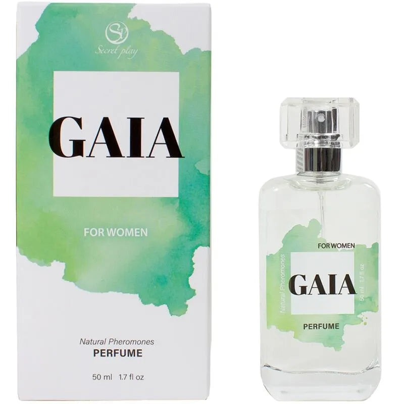 Parfum sensuel féminin Gaia phéromones agrumes truffe 50ml spray