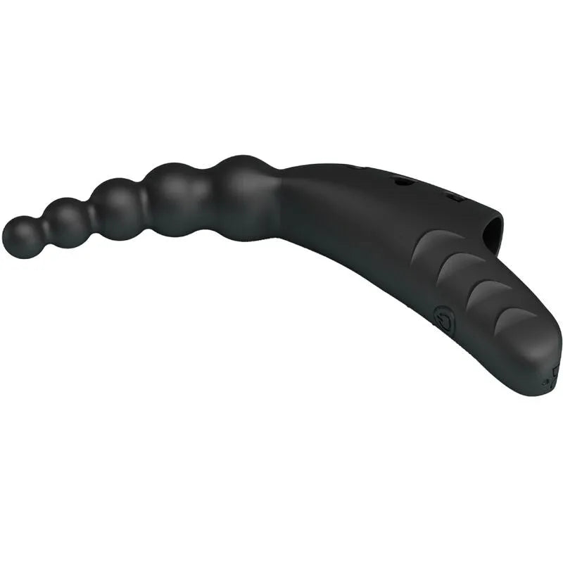 Vibromasseur Flexible Silicone Noir 10 Fonctions Vibration Rechargeable Point G Clitoris