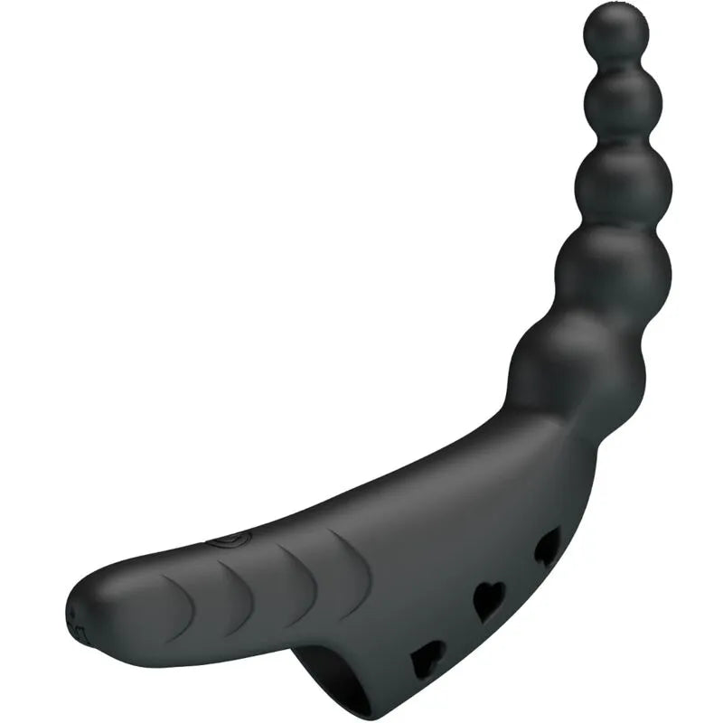 Vibromasseur Flexible Silicone Noir 10 Fonctions Vibration Rechargeable Point G Clitoris