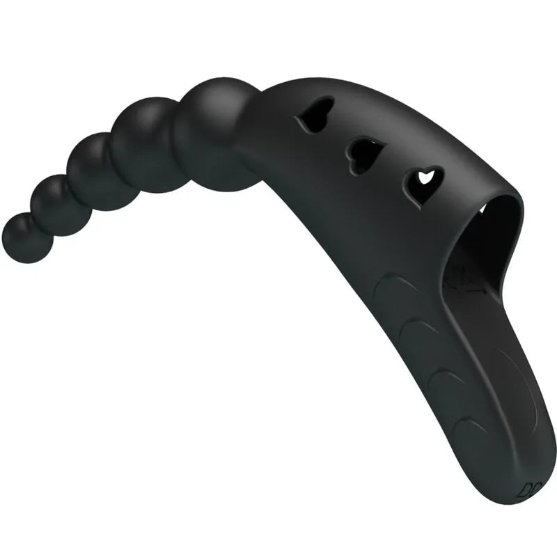 Vibromasseur Flexible Silicone Noir 10 Fonctions Vibration Rechargeable Point G Clitoris