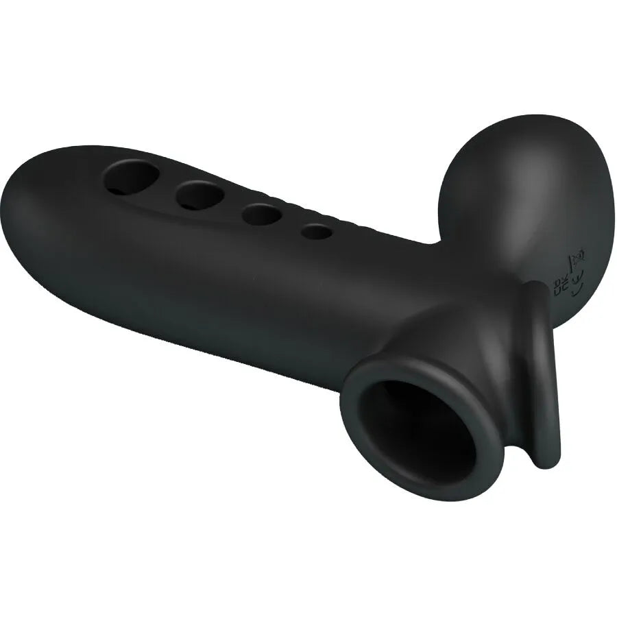 manchon pénien silicone gonflable étanche prolongateur performance noir airbag réglable sangle maintien ergonomique confortable extensible lavable hypoallergénique