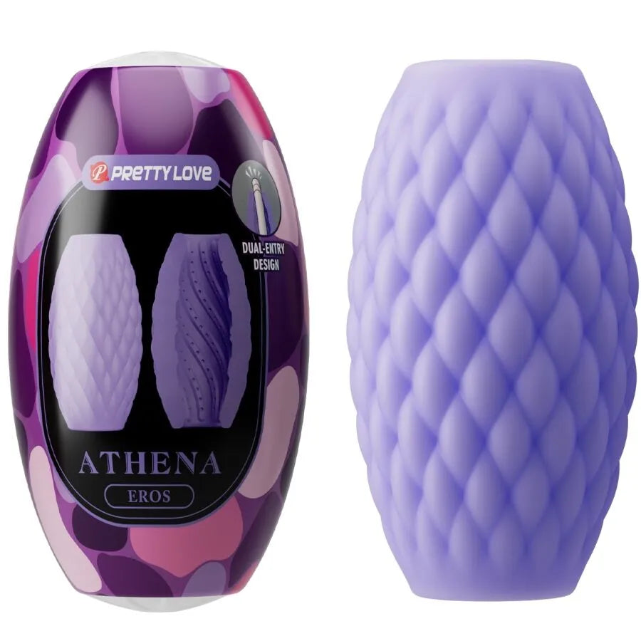 masturbateur homme compact étanche double entrée texture adhérente élastomère thermoplastique souple durable discret nomade nettoyage hygiénique stimulation intense