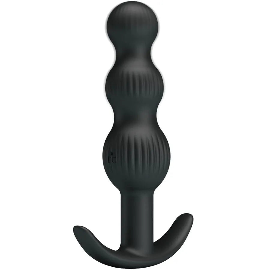 jouet anal silicone doux sûr corporel flexible perlé progressif vibrations multiples silencieux dix modes rechargeable étanche