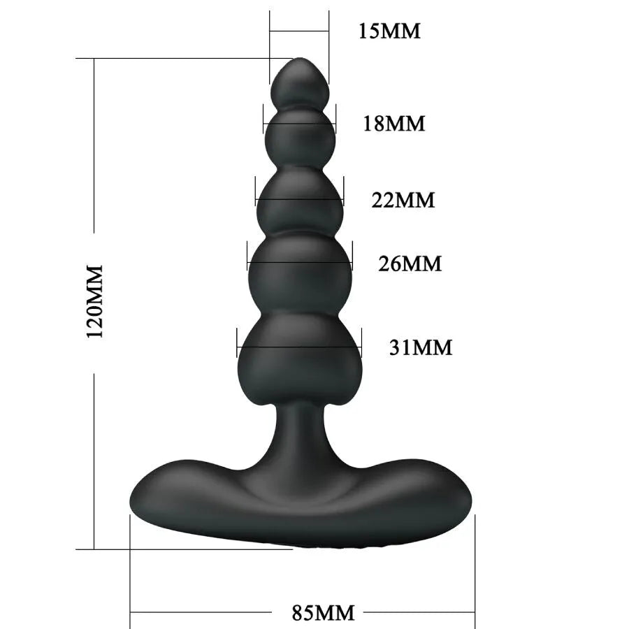 jouet anal sexuel silicone doux flexible ergonomique élégant noir rechargeable usb vibrations multiples silencieux puissant discret