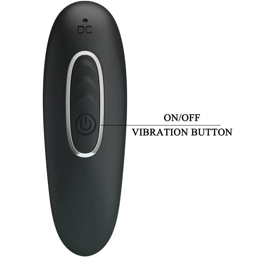 jouet anal sexuel silicone doux flexible ergonomique élégant noir rechargeable usb vibrations multiples silencieux puissant discret