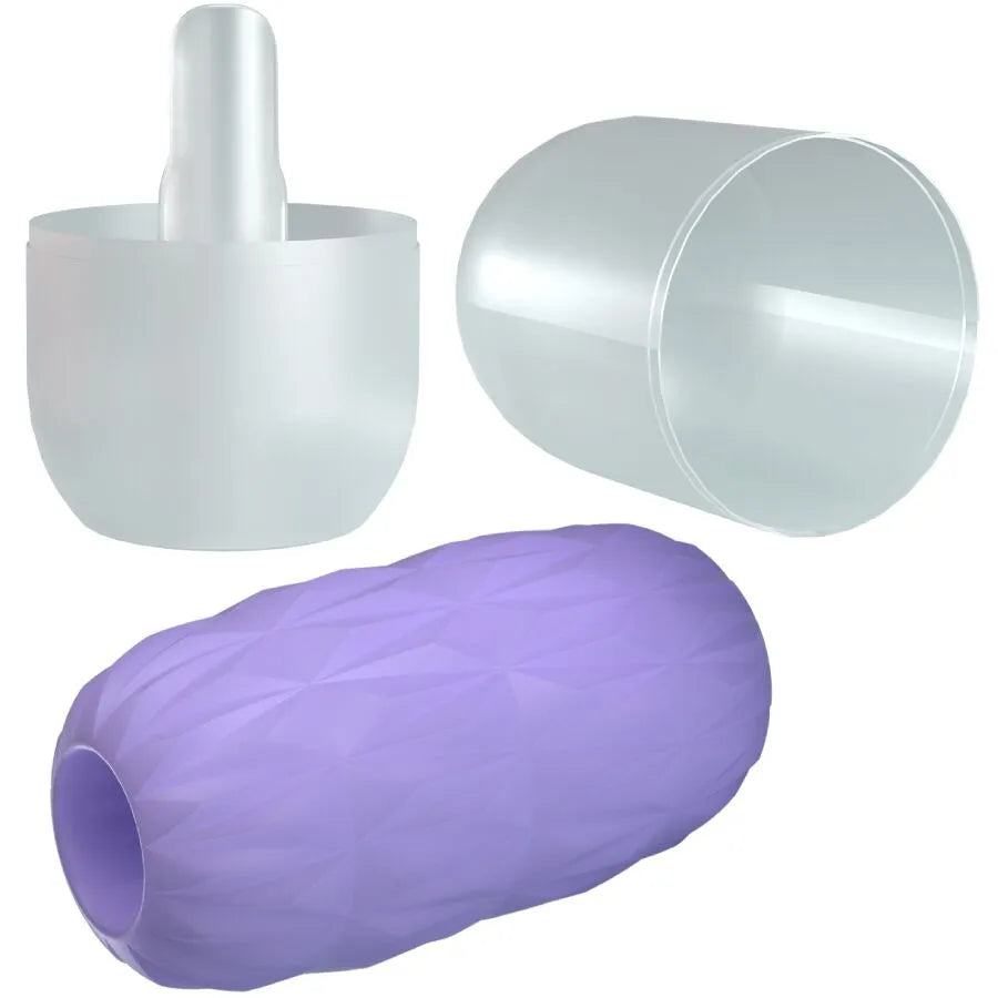 PRETTY LOVE ATHENA œuf masturbateur homme TPR extensible étanche voyage violet