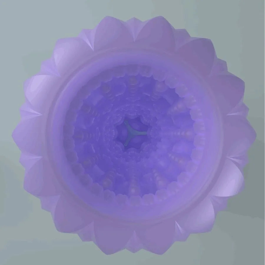 PRETTY LOVE ATHENA œuf masturbateur homme TPR extensible étanche voyage violet