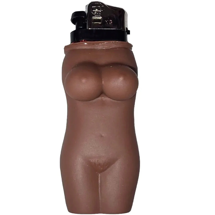 briquet femme mulâtre clair amusant érotique humoristique original festif enterrement vie garçon accessoire cadeau rechargeable compatible robuste ergonomique