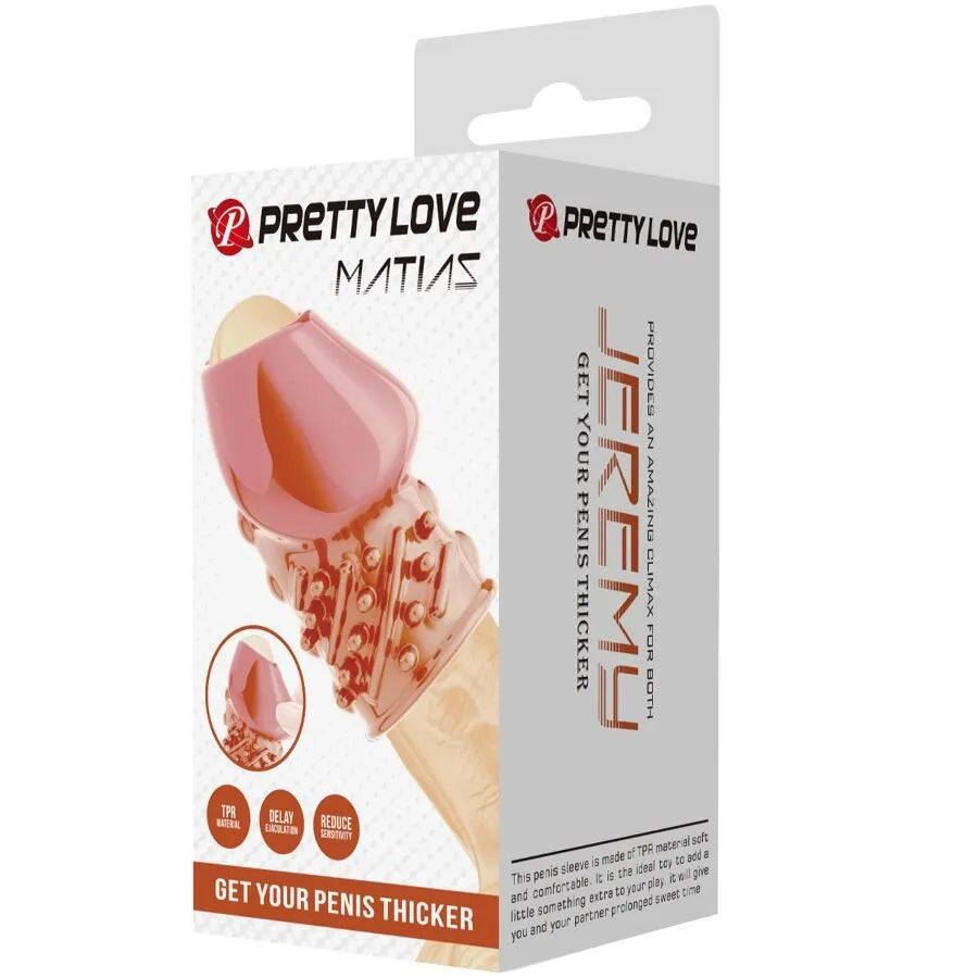 manchon extension pénis élastomère soyeux extensible retarde éjaculation augmentation endurance sensation douce étanche compact discret rose ajustable