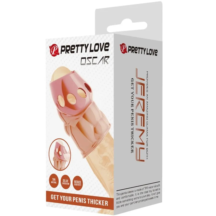 manchon pénien TPR rose étanche retard éjaculation entraînement puissance prolongation endurance confort extensible soyeux maintien sécurisé aquatique discret compact portable
