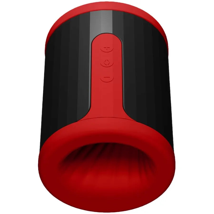 masseur masturbateur homme silicone connectable application modes multiples crêtes flexibles autoajustables double moteurs puissants extrémités ouvertes rechargeable ergonomique discret