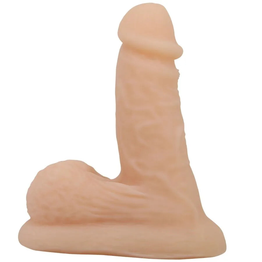 gode réaliste TPR souple veinée tête bulbeuse ventouse puissante compatible harnais étanche stimulation interne ciblée longueur 10cm usage solo duo