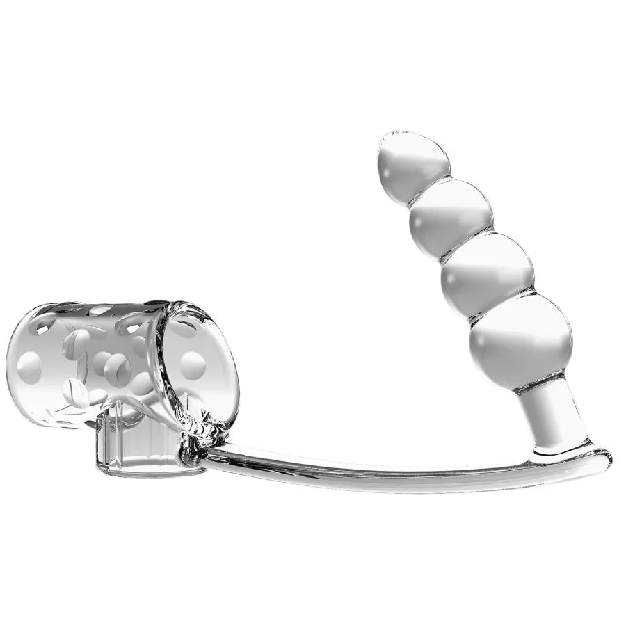 Plug anal portable anneau pénien TPE étanche érection prolongée orgasme intense