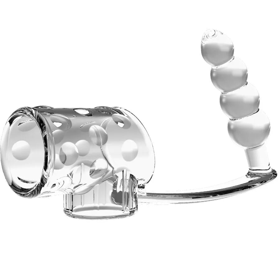 Plug anal portable anneau pénien TPE étanche érection prolongée orgasme intense
