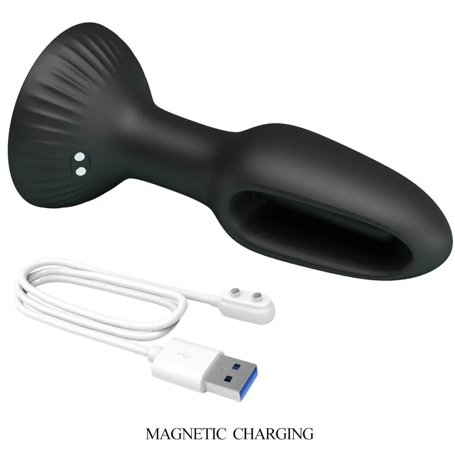 plug anal silicone vibrant 7 réglages prostate moteur puissant rechargeable