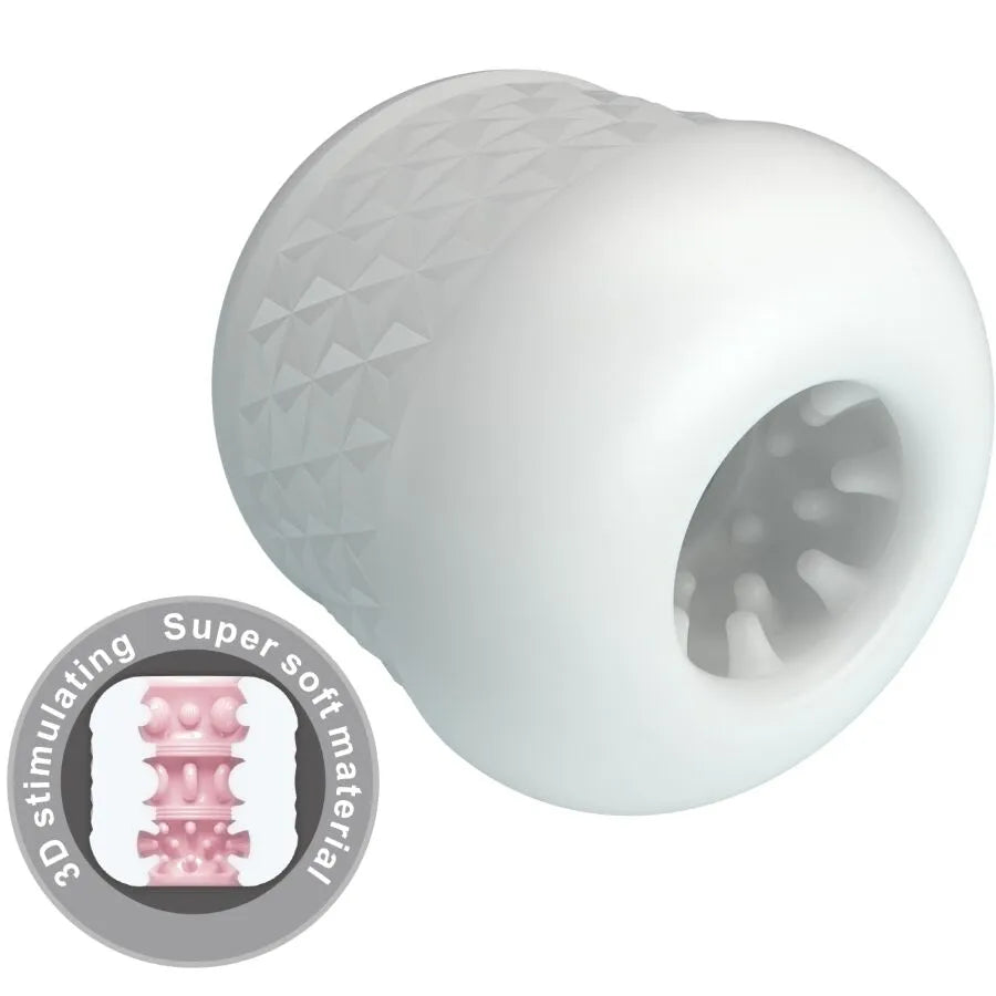 masturbateur homme TPE double entrée étanche canal texturé caresse douce réaliste intense souple extensible compact discret