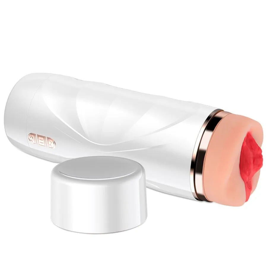 Masturbateur Vibrant Aspirant Silicone TPE SHEQU Réaliste Rechargeable Portable Ergonomique Compact Silencieux Puissant Réglable Anatomique Détaillé Immersif Multimode Longue Durée