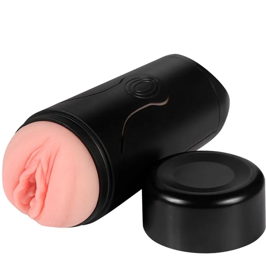 masturbateur portable vagin silicone réaliste immersif hypoallergénique médical texture ultrasensorielle crêtes nodules aspiration naturelle discret compact durable lavable chauffant silencieux