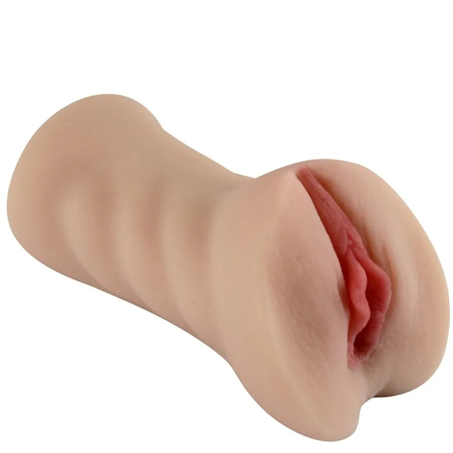 masturbateur portable silicone médical réaliste vagin texture anatomique immersive hypoallergénique sans phtalates aspiration naturelle tunnel texturé compact