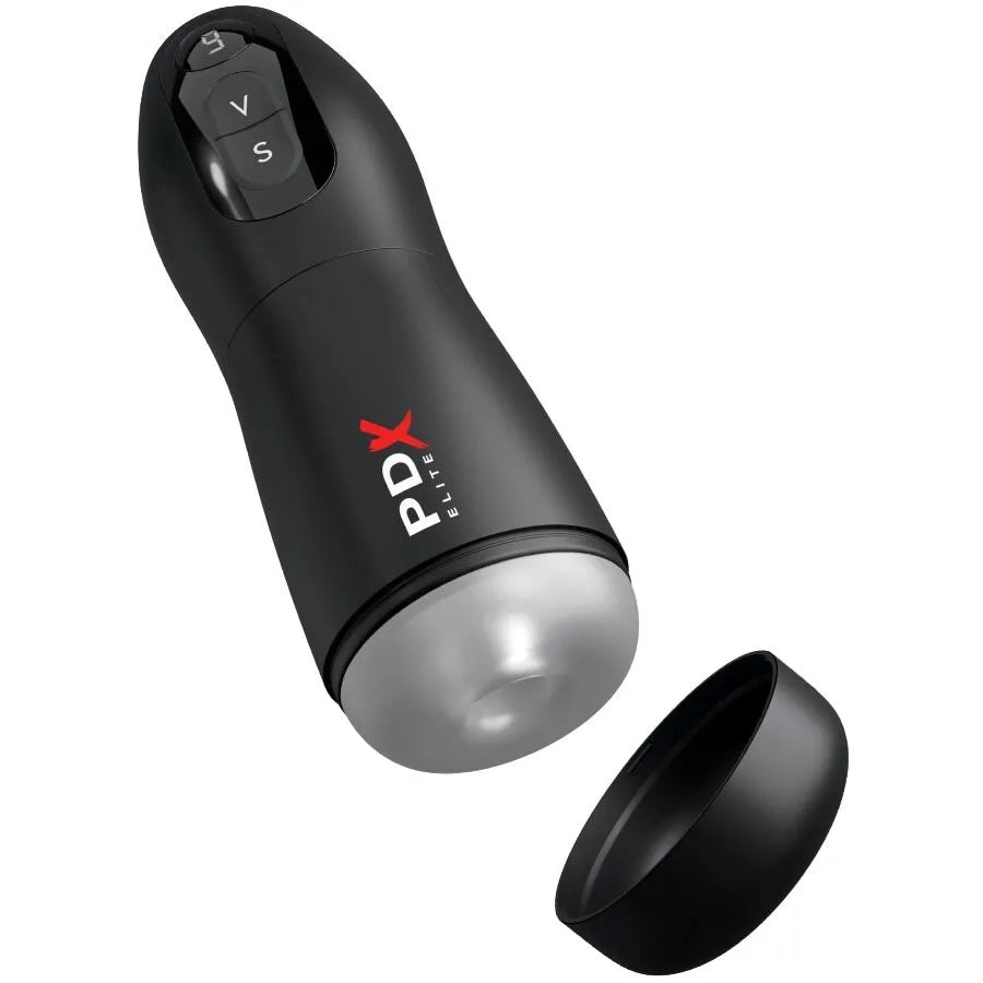 masturbateur automatique aspiration puissante vibrations personnalisables stimulation intermittente picots doux manchon amovible entretien facile profil ergonomique lubrifiants aqueux compatibles