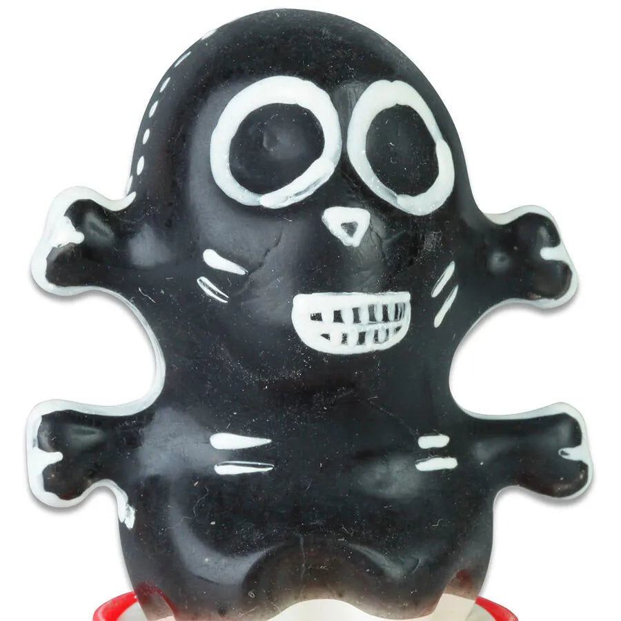 Condomerie préservatifs fantaisie peints à la main crâne noir design unique sextoy adulte cadeau érotique artistique