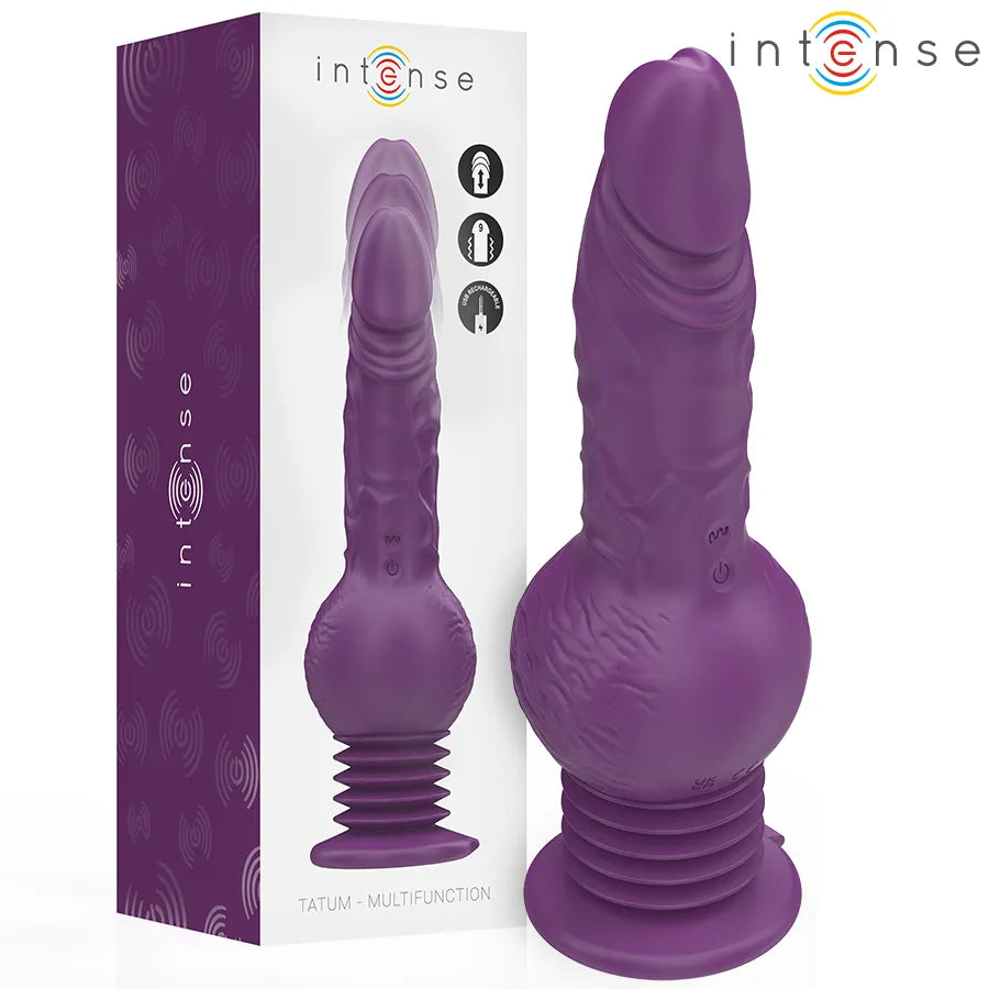 Vibromasseur multifonction Intense Tatum stimulation clitoris G-spot double action silicone médicalement grade sans fil portable usage personnel couple