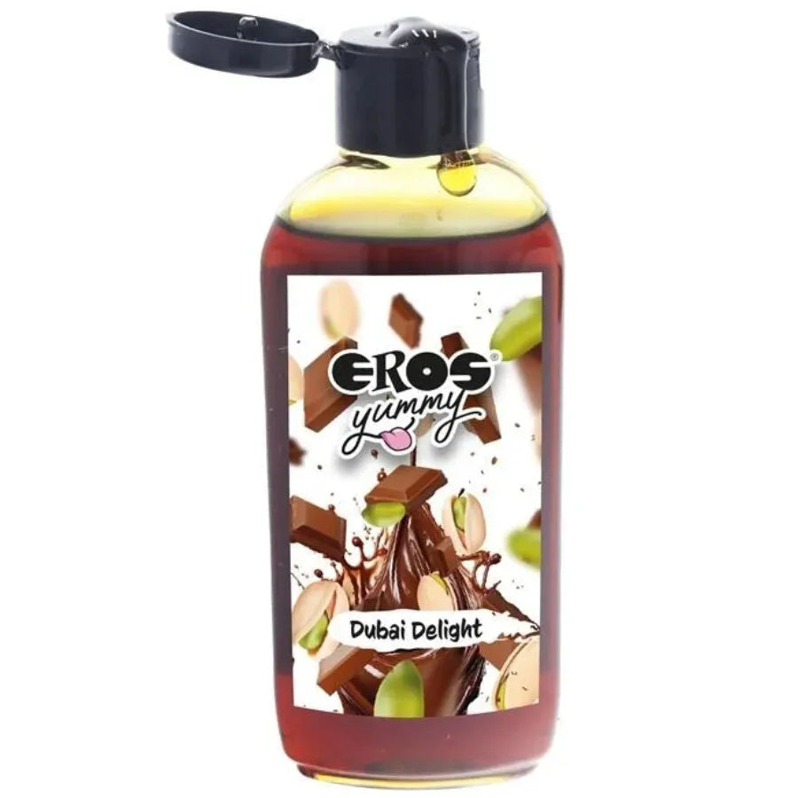 lubrifiant goût pistache chocolat gourmand sensuel soyeux doux hydratant naturel aromatisé noncollant longue tenue complice nomade 100ml