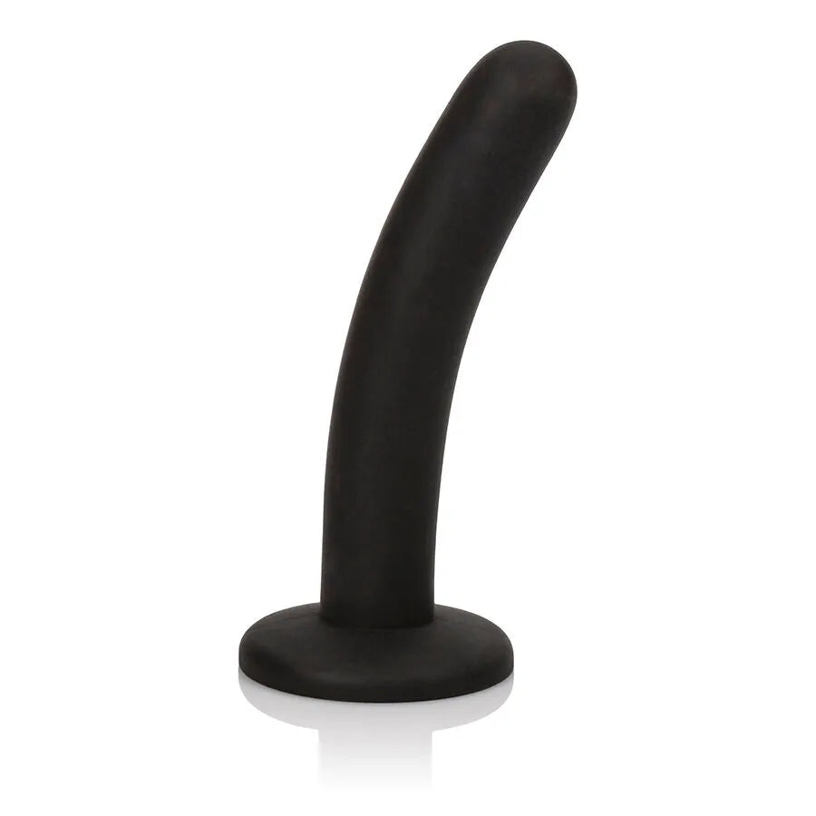 Ensemble culotte harnais rouge dos ouvert avec jouet anal ergonomique en silicone, confort et ajustement sécurisé.