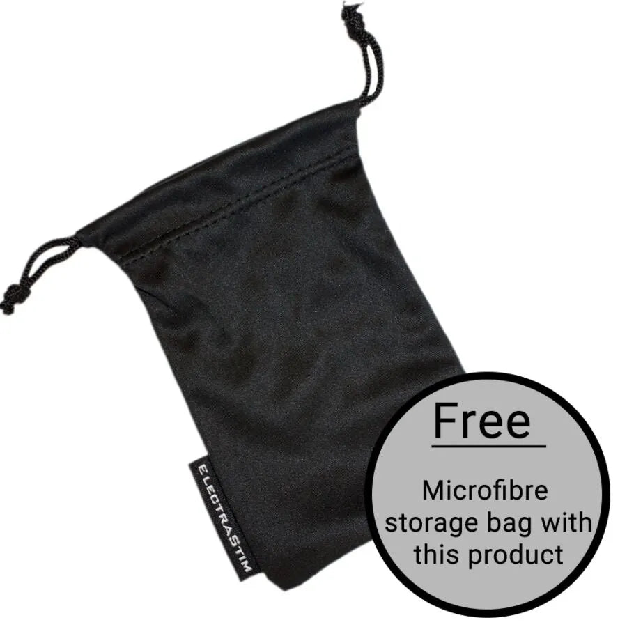 Anneaux péniens métalliques réglables ElectraStim en acier inoxydable avec pochette de rangement noire, stimulation électr...