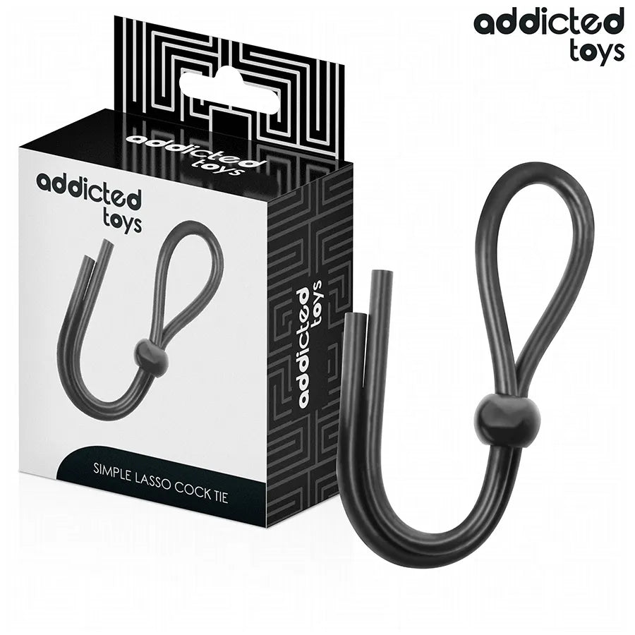 corde pénis silicone boucle unique stimulation érection contrôle confortable souple doux flexible hygiénique réglable maintien ergonomique